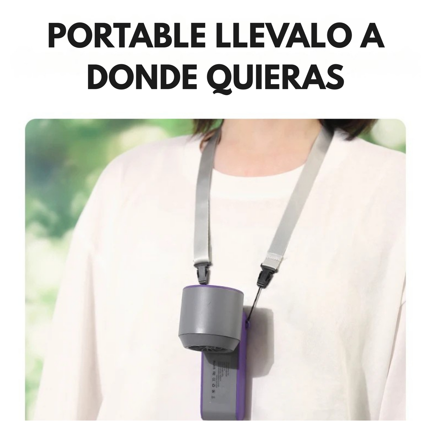 Airsys® Ventilador Plegable con 100 velocidades